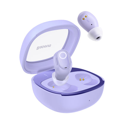 Handsfree Bluetooth Baseus WM02+, TWS, Лилав NGTW370305