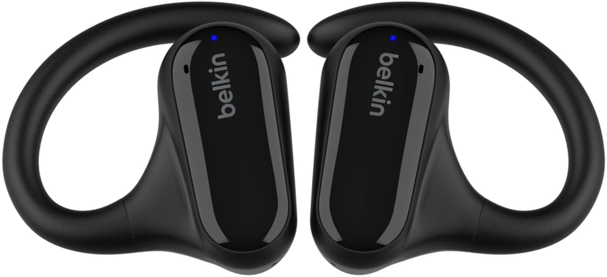 Безжични слушалки Bluetooth Belkin SoundForm ClearFit, TWS, Multipoint, Черен AUC013ctBK
