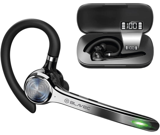 Bluetooth хендсфри Blavec Talk 1, MultiPoint, A2DP, черен