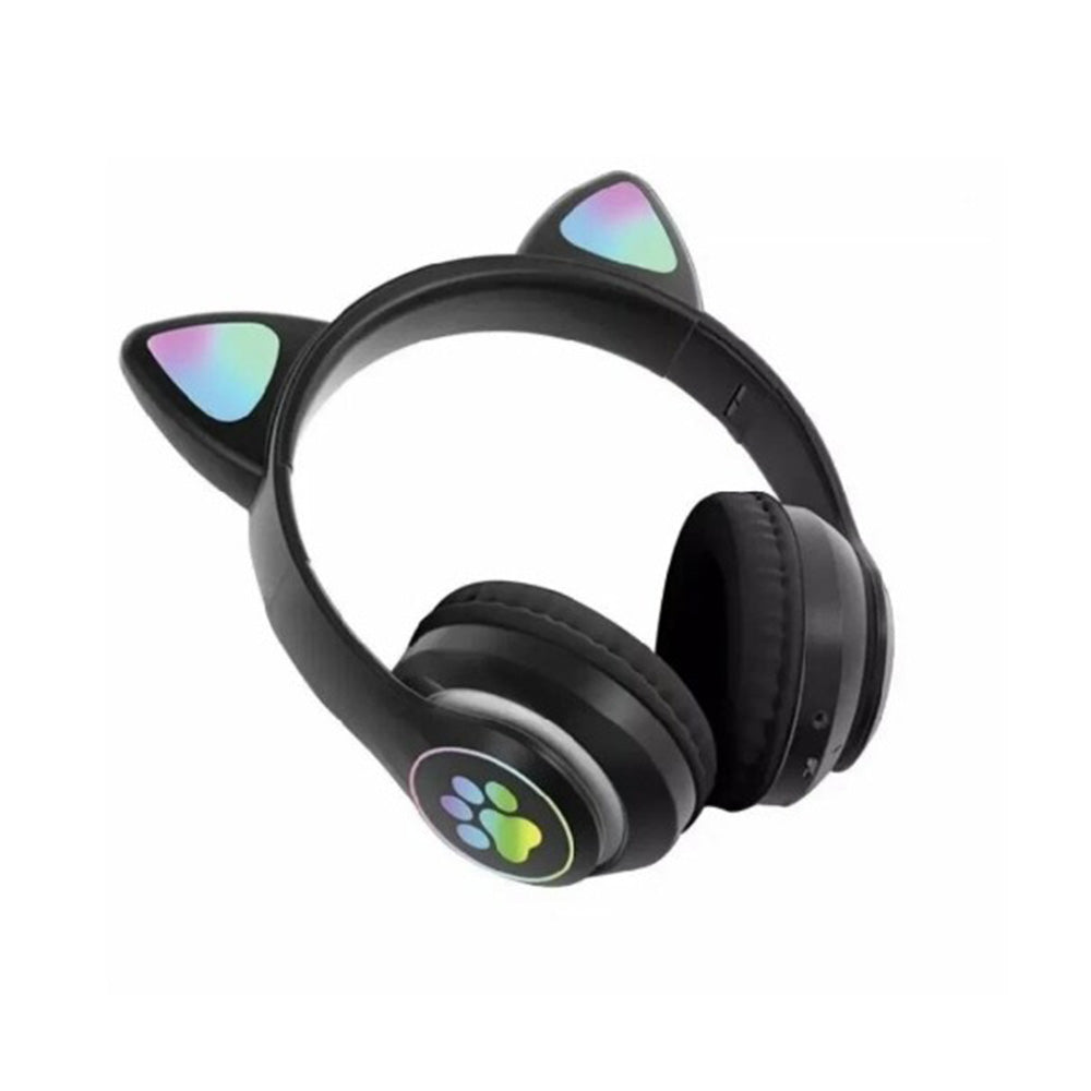 Handsfree Bluetooth Borofone BO18 Cat Ear, A2DP, Черен