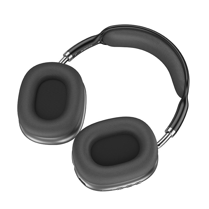 Handsfree Bluetooth Borofone BO22 Elegant, A2DP, Сив