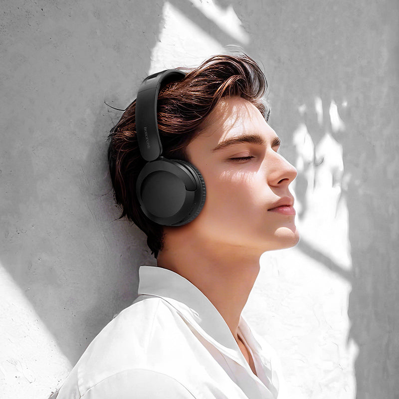 Безжични слушалки Bluetooth Borofone BO37 Marvellous, A2DP, Черен