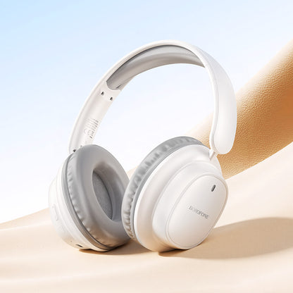 Bluetooth хендсфри Borofone BO39 Melotide, A2DP, бял