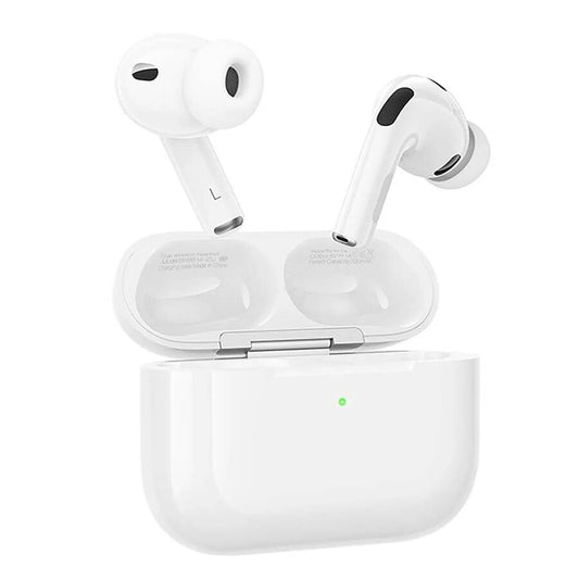 Безжични слушалки Bluetooth Borofone BW99, TWS, ANC, бели