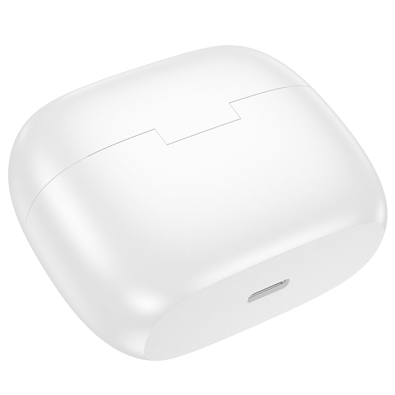Handsfree Bluetooth Borofone FQ7 Treasure, TWS, ANC, MultiPoint, Бял 