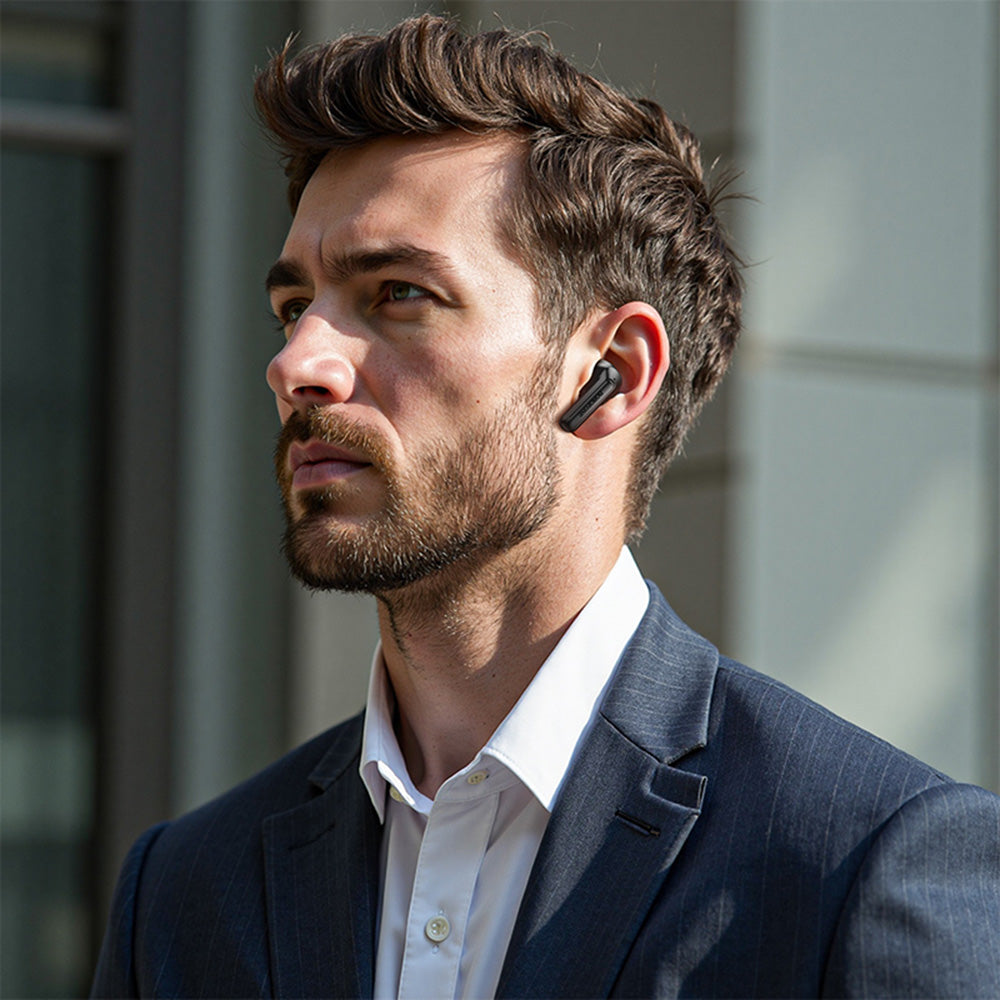 Handsfree Bluetooth Borofone FQ8 High, TWS, Черен