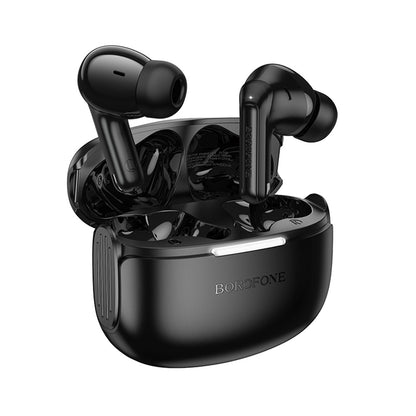 Handsfree Bluetooth Borofone FQ9 Peaceful, TWS, Черен