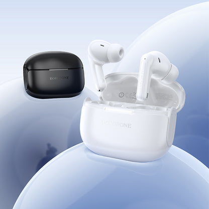 Handsfree Bluetooth Borofone FQ9 Peaceful, TWS, Черен