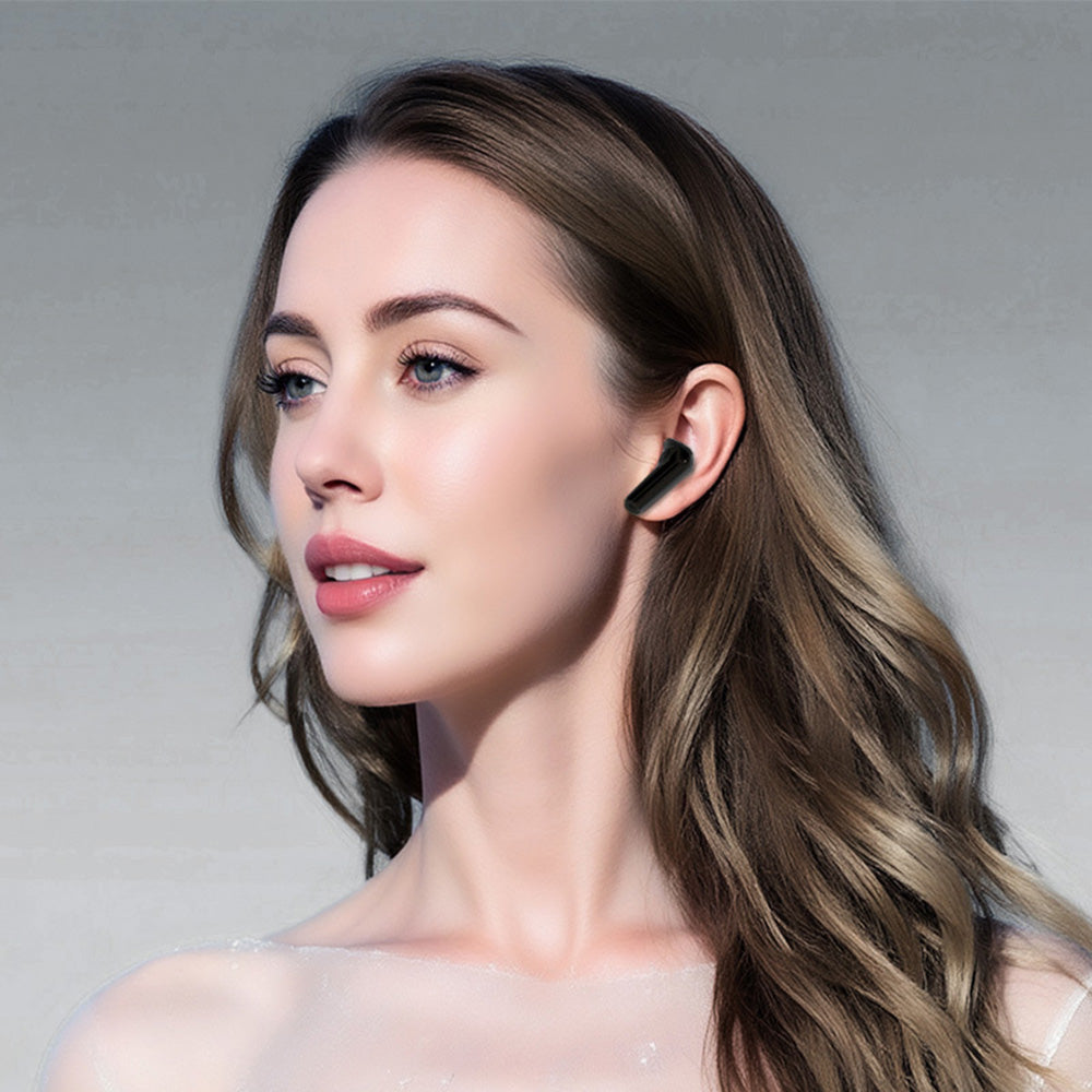 Handsfree Bluetooth Borofone FQ9 Peaceful, TWS, Черен