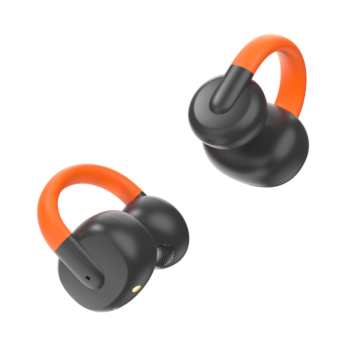 Безжични слушалки Bluetooth Bugani Clip B21, TWS, Черен