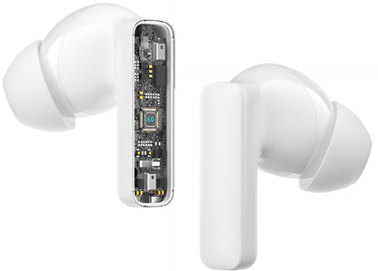 Bluetooth Handsfree BWOO BW40, TWS, ANC, Бял