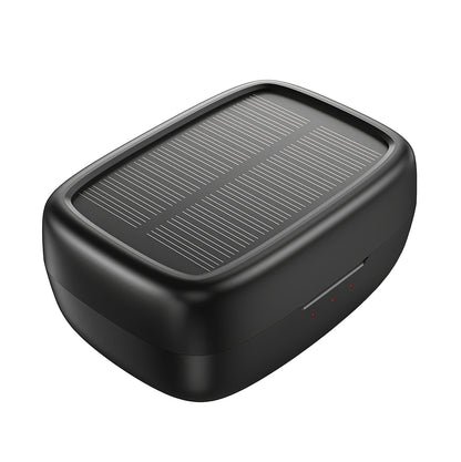 Bluetooth хендсфри Bluetooth Choetech Solar Sport, TWS, черен 