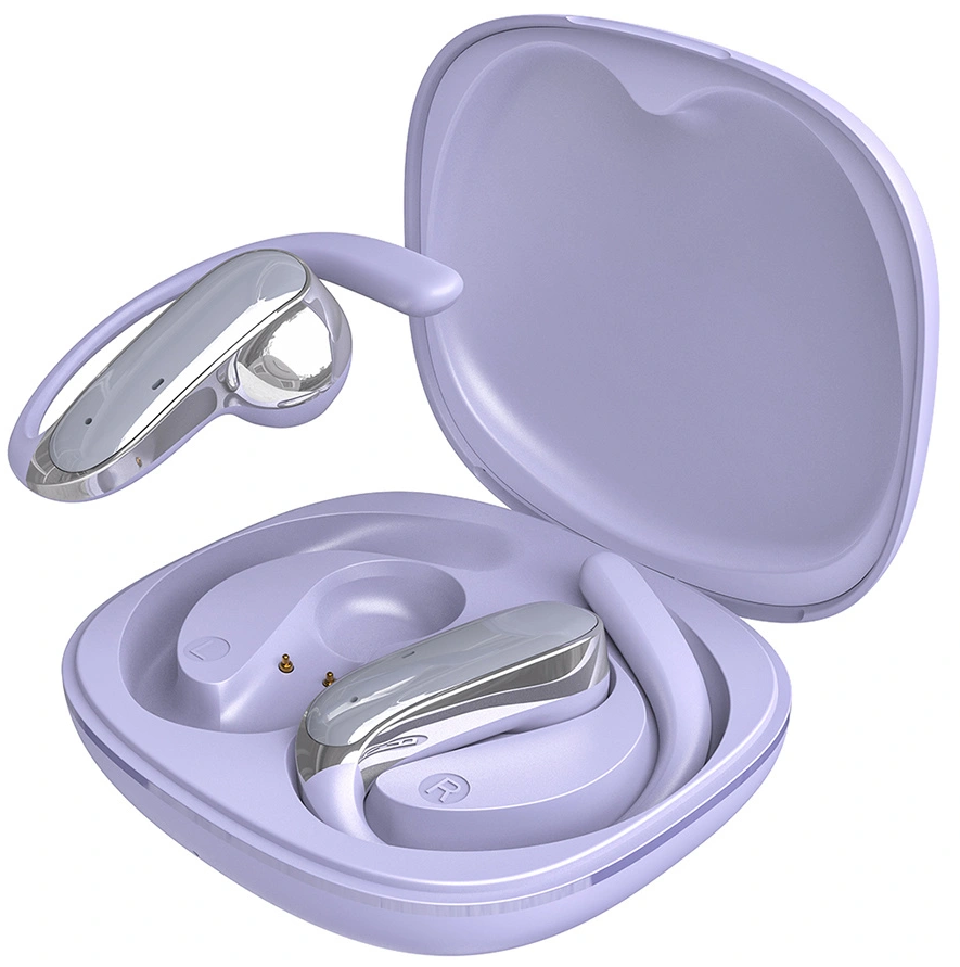 Bluetooth слушалки Dudao U17Z, TWS, лилави