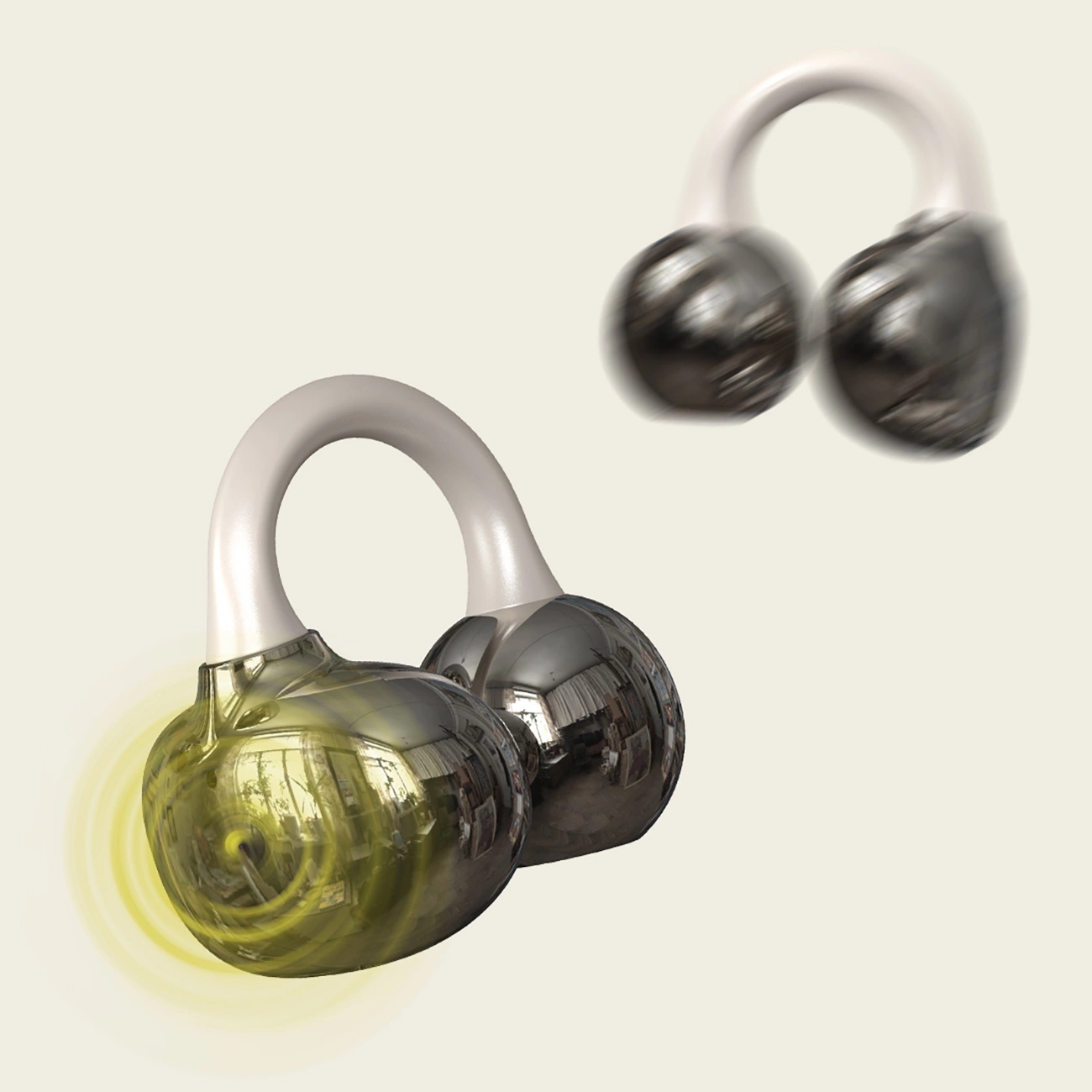 Handsfree Bluetooth Dudao U20, TWS, Бял