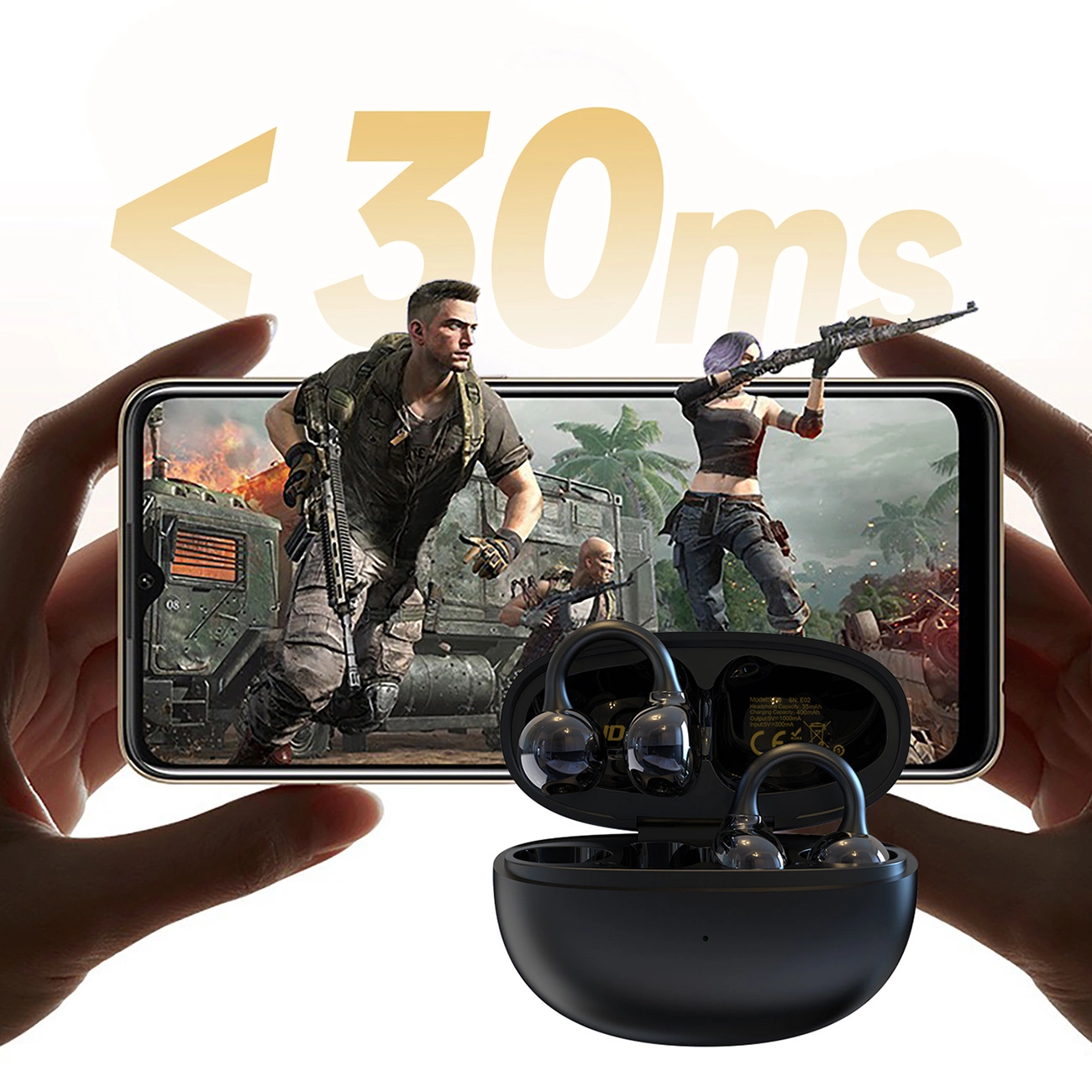 Handsfree Bluetooth Dudao U20, TWS, Бял