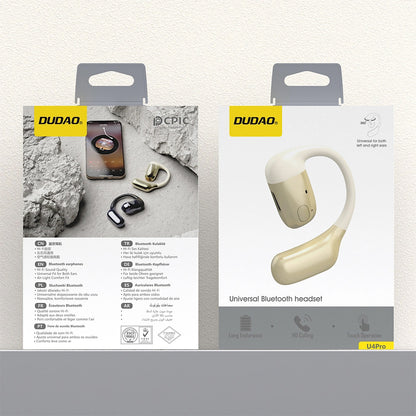 Handsfree Bluetooth Dudao U4Pro, A2DP, Златисто бежов