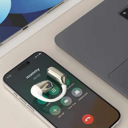 Handsfree Bluetooth Dudao U4Pro, A2DP, Златисто бежов
