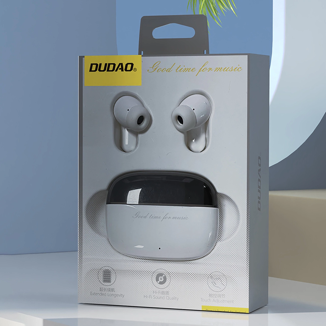 Handsfree Bluetooth Dudao U8 Pro, TWS, Бял