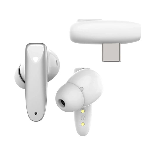 Handsfree Bluetooth Fixed Pods, TWS, Бял