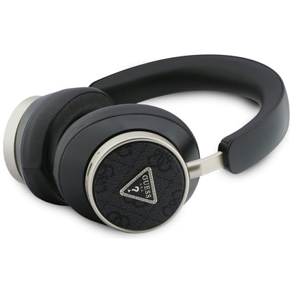 Handsfree Bluetooth Guess 4G Gold Triangle Logo, A2DP, Черен