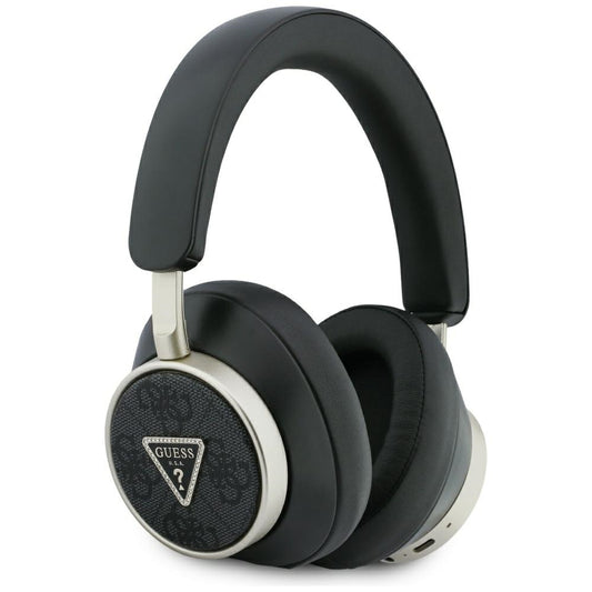 Handsfree Bluetooth Guess 4G Gold Triangle Logo, A2DP, Черен