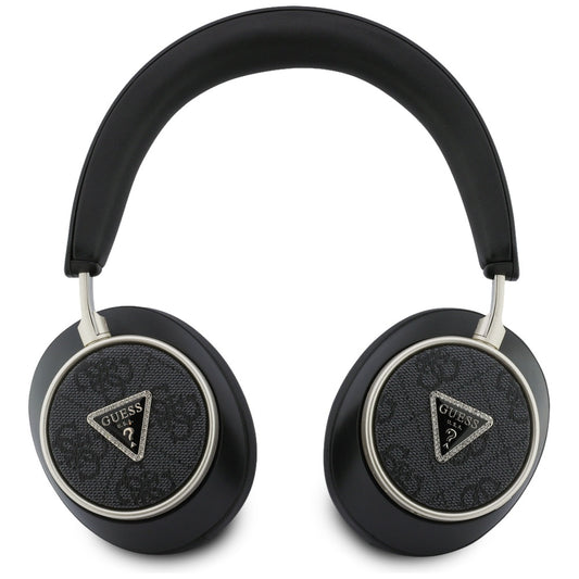 Handsfree Bluetooth Guess 4G Gold Triangle Logo, A2DP, Черен
