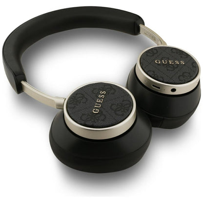 Handsfree Bluetooth Guess 4G Classic Logo, A2DP, Черен