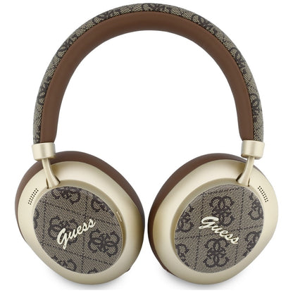 Handsfree Bluetooth Guess 4G Gold Script Metal, A2DP, Кафяв