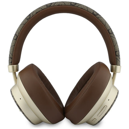 Handsfree Bluetooth Guess 4G Gold Script Metal, A2DP, Кафяв
