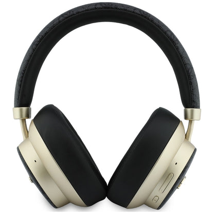 Handsfree Bluetooth Guess 4G Gold Script Metal, A2DP, Черен