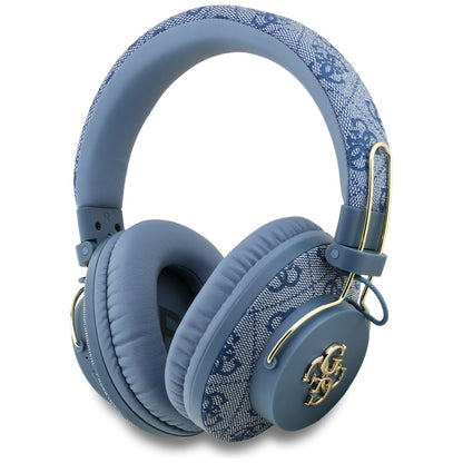 Handsfree Bluetooth Guess 4G Metal Logo, A2DP, Син