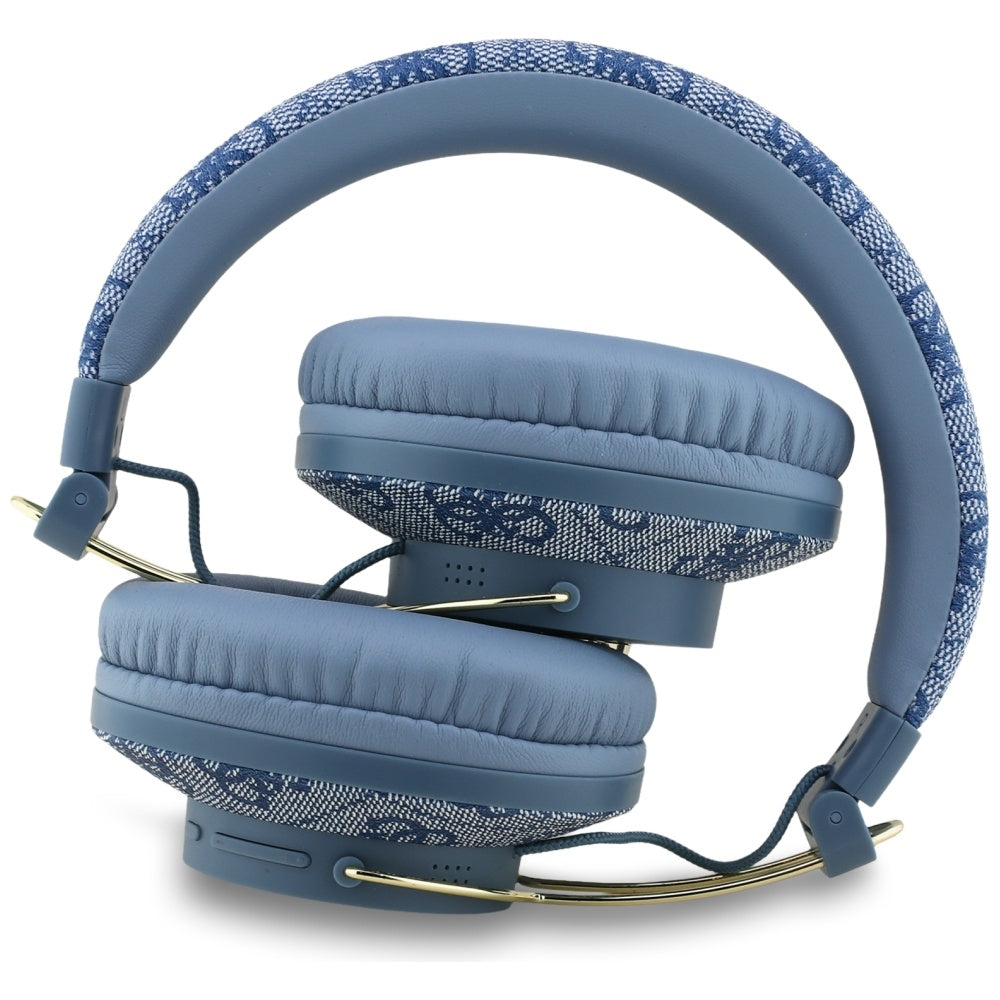 Handsfree Bluetooth Guess 4G Metal Logo, A2DP, Син