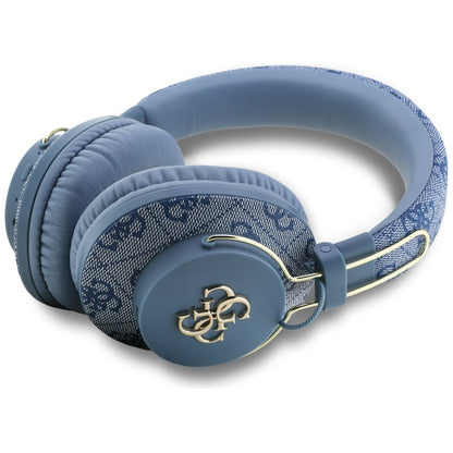 Handsfree Bluetooth Guess 4G Metal Logo, A2DP, Син