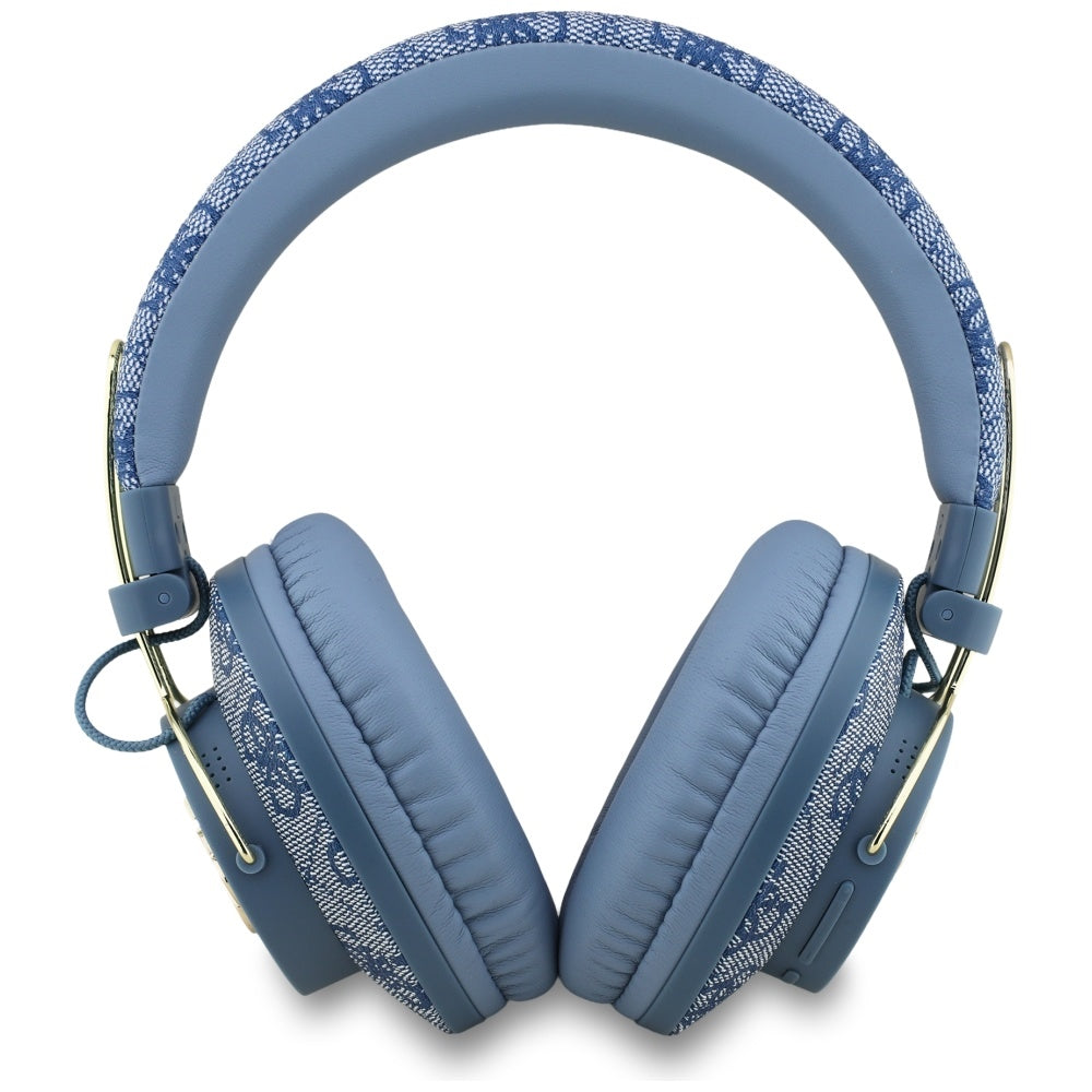 Handsfree Bluetooth Guess 4G Metal Logo, A2DP, Син