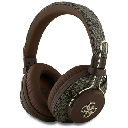 Handsfree Bluetooth Guess 4G Metal Logo, A2DP, Кафяв