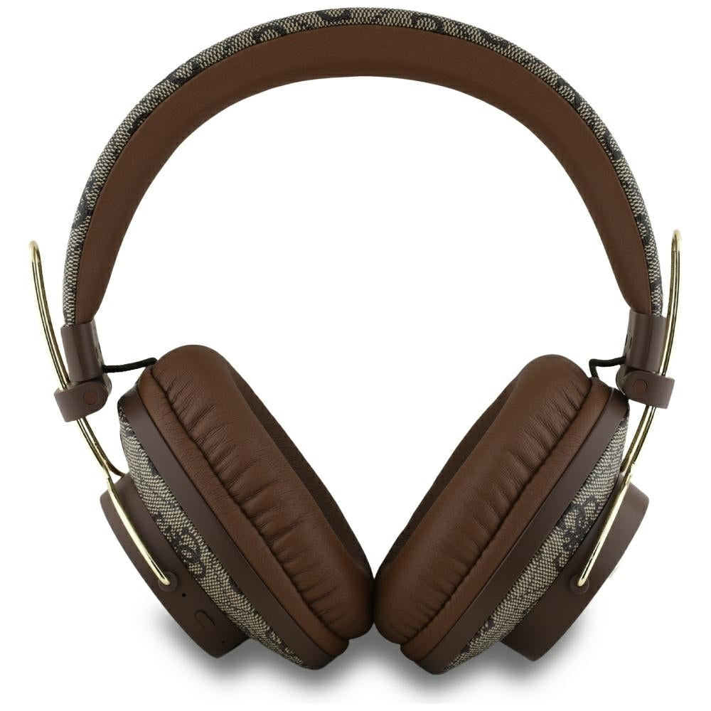 Handsfree Bluetooth Guess 4G Metal Logo, A2DP, Кафяв