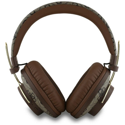 Handsfree Bluetooth Guess 4G Metal Logo, A2DP, Кафяв