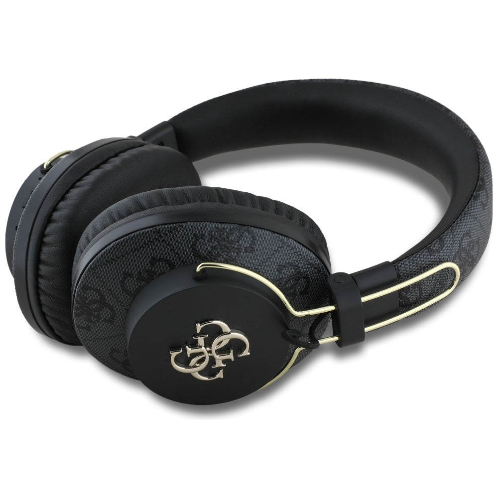 Handsfree Bluetooth Guess 4G Metal Logo, A2DP, Черен