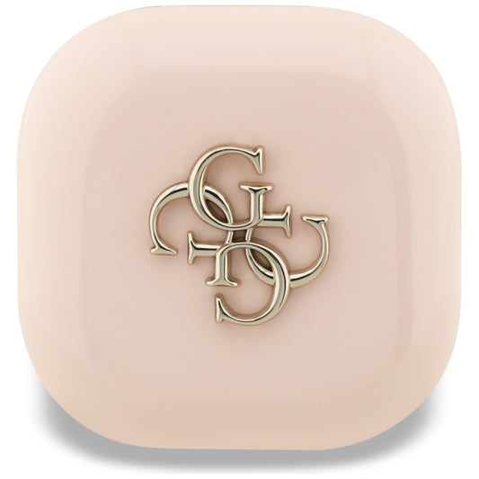 Handsfree Bluetooth Guess 4G Metal Logo, TWS, Розов