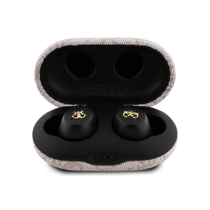 Handsfree Bluetooth Guess 4G Metal, TWS, Розов