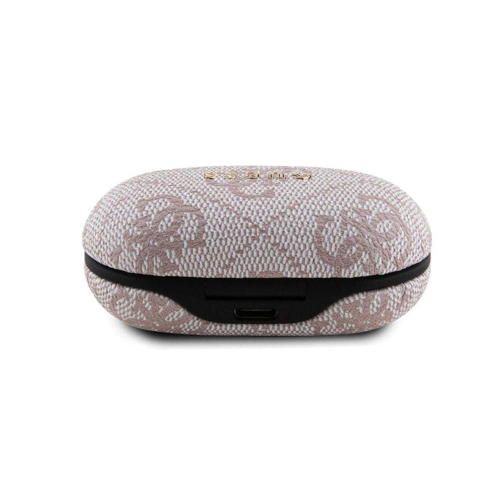 Handsfree Bluetooth Guess 4G Metal, TWS, Розов