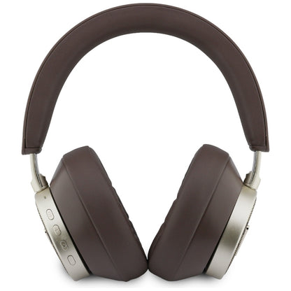 Handsfree Bluetooth Guess 4G Gold Triangle Logo, A2DP, Кафяв