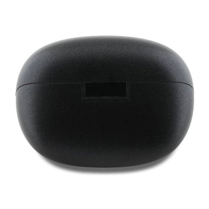 Handsfree Bluetooth Guess Capsule Printed Logo, TWS, ANC, Черен