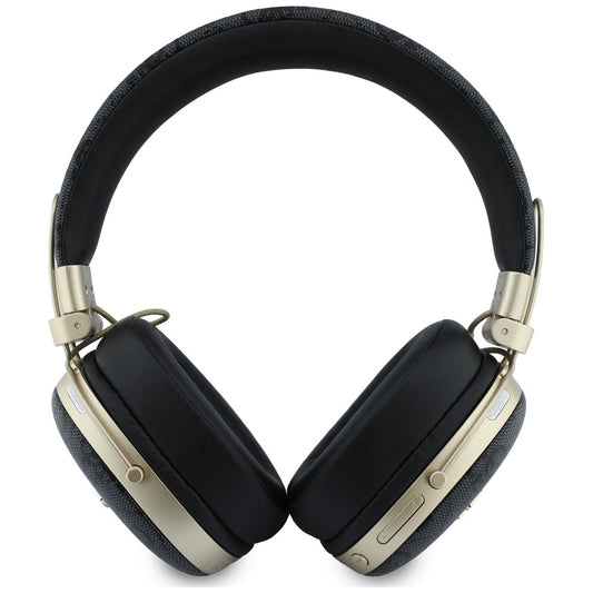 Безжични слушалки Bluetooth Guess Metal 4G Script Logo, A2DP, Черен