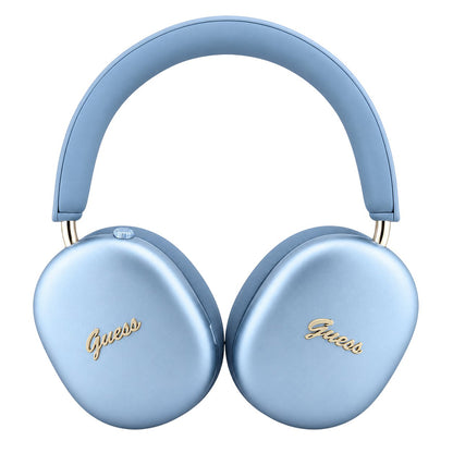 Bluetooth слушалки Guess Metal Script Logo, A2DP, синьо