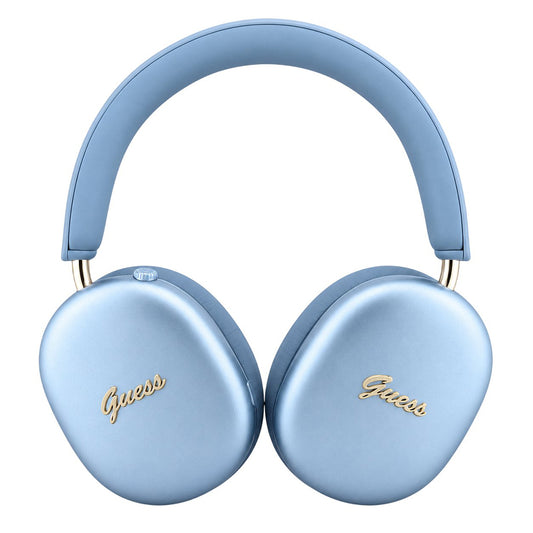 Bluetooth слушалки Guess Metal Script Logo, A2DP, синьо