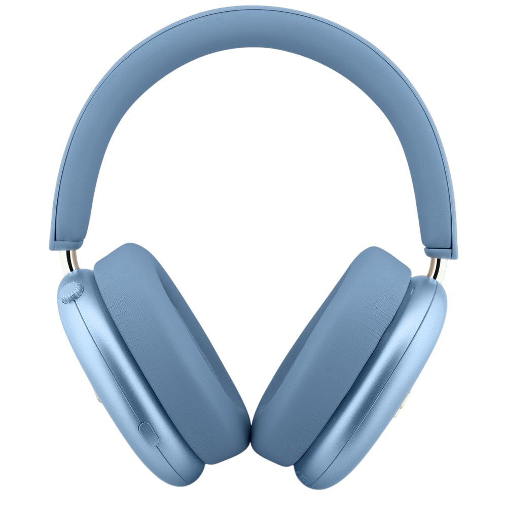 Bluetooth слушалки Guess Metal Script Logo, A2DP, синьо