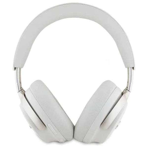 Handsfree Bluetooth Guess Metal Script Logo, A2DP, ANC, Бежов