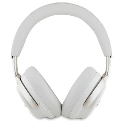 Handsfree Bluetooth Guess Metal Script Logo, A2DP, ANC, Бежов