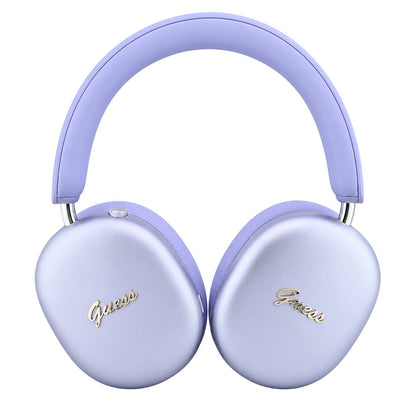 Bluetooth слушалки Guess Metal Script Logo, A2DP, лилави